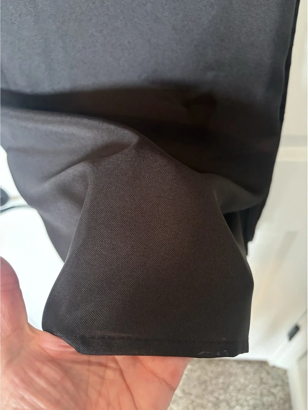 Black Cloth Tablecloth Rectangle 90”x132” Party